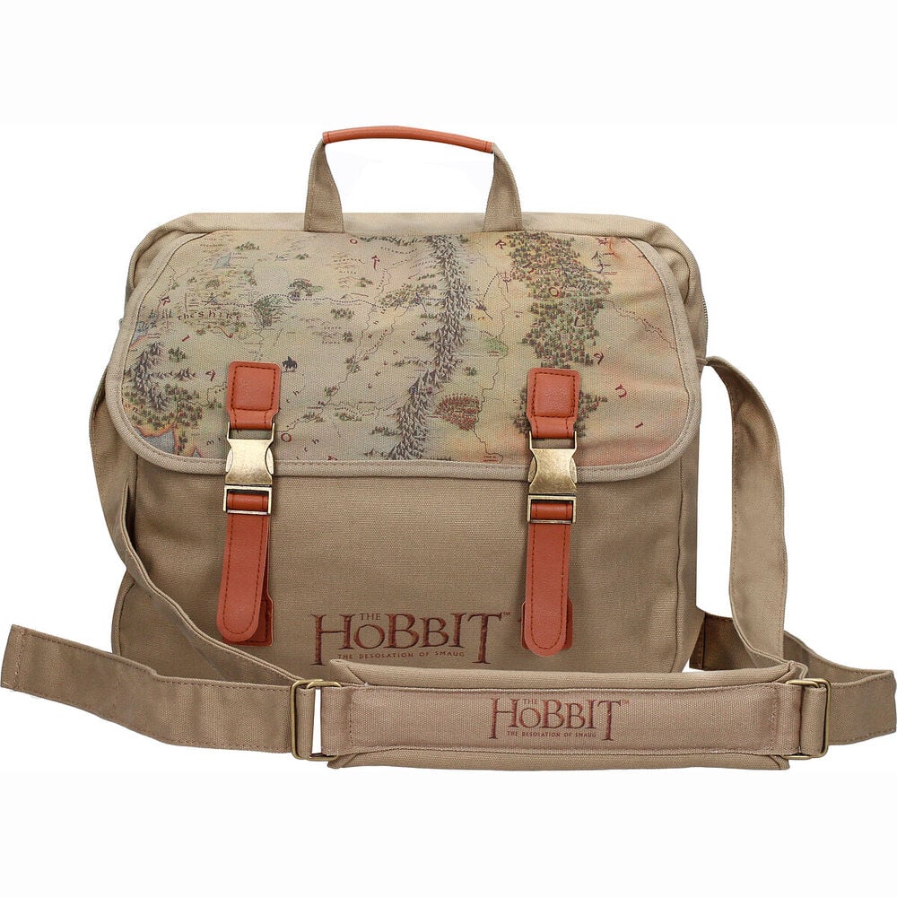 Bolso bandolera tela Mapa Hobbit - imagen 8
