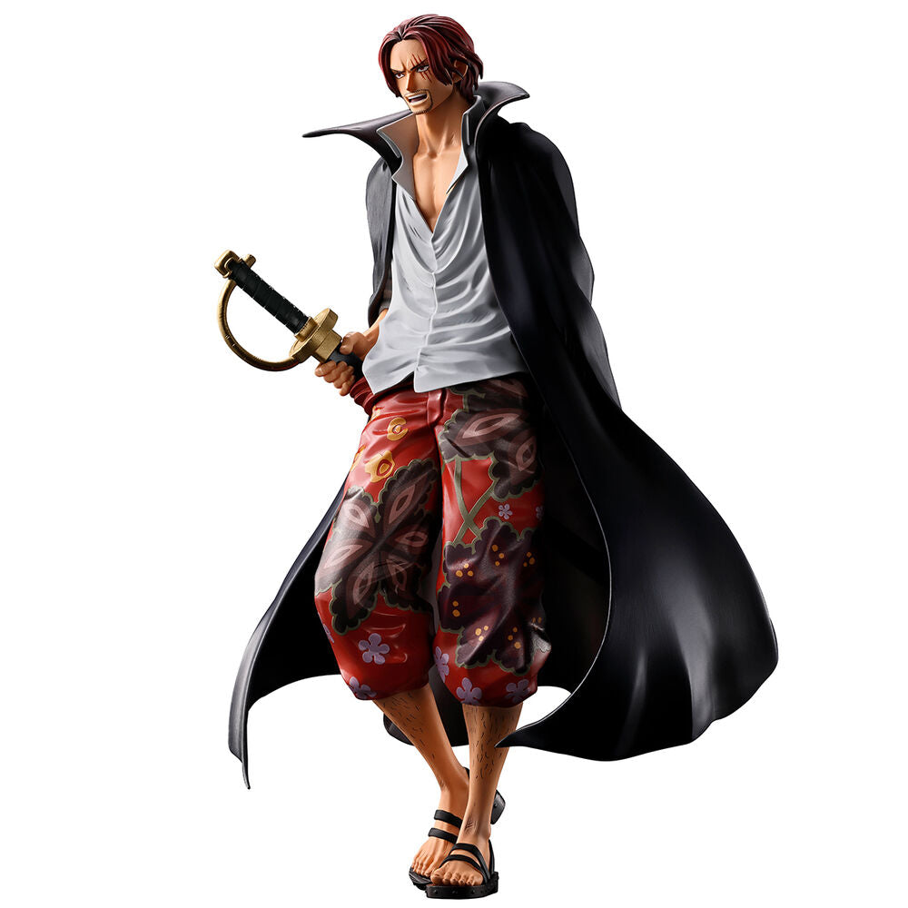Figura Ichibansho Shanks Red Hair Pirates One Piece 21cm