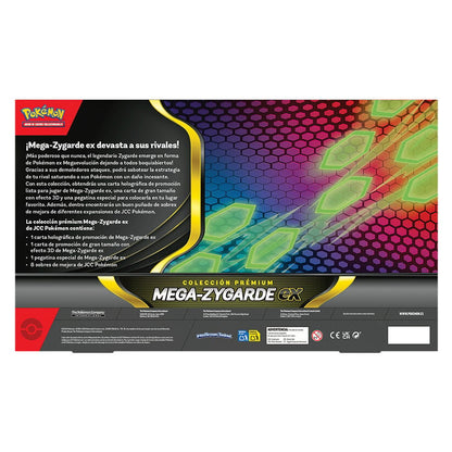 Blister juego cartas Premium Ex Mega-Zygarde Pokemon español - imagen 3