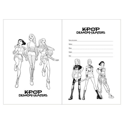 Libreta A4 Kpop Stationery Kpop Demon Hunters - imagen 3