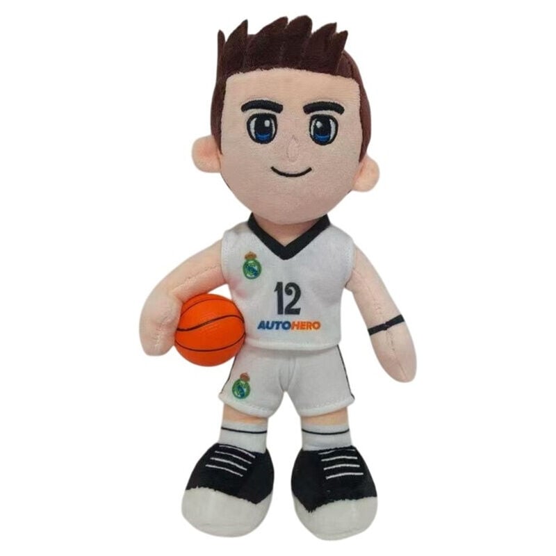 Peluche Jugador Baloncesto Real Madrid 36cm - FRIKIRAMA
