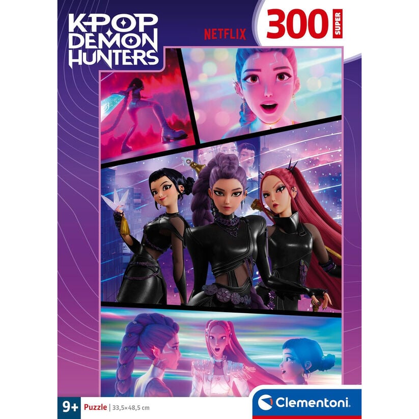 Puzzle Super Kpop Demon Hunters 300pzs - imagen 2
