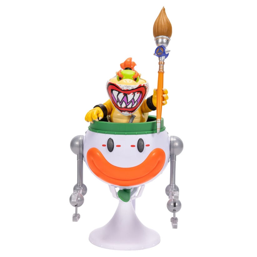 Figura Capsula Payaso de Bowser Jr. Super Mario Galaxy Movie Super Mario Bros - imagen 7