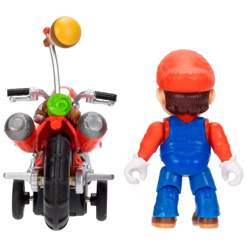 Figura + vehiculo Super Mario Galaxy Movie Super Mario Bros