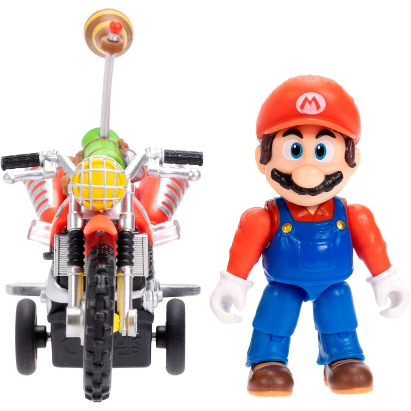 Figura + vehiculo Super Mario Galaxy Movie Super Mario Bros