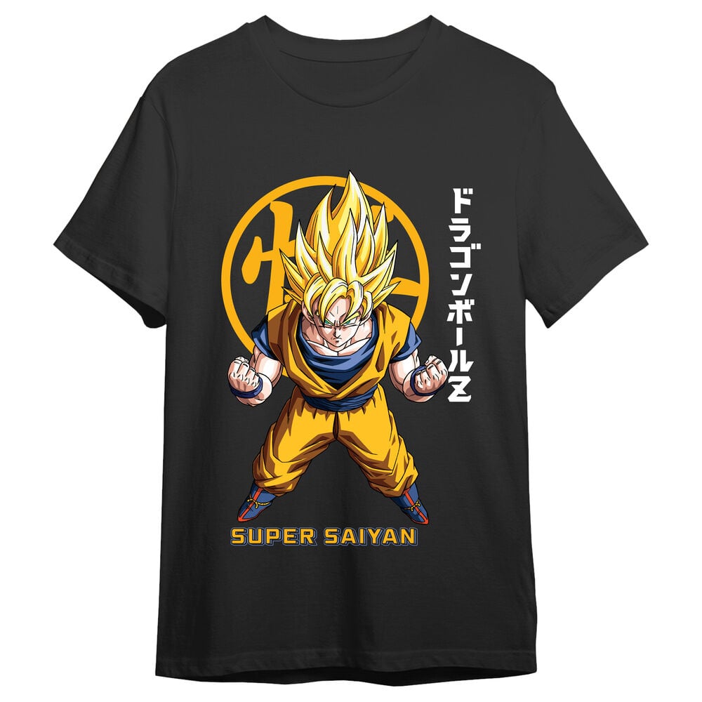 Camiseta Goku Super Saiyan Kanji Dragon Ball Z adulto - imagen 2