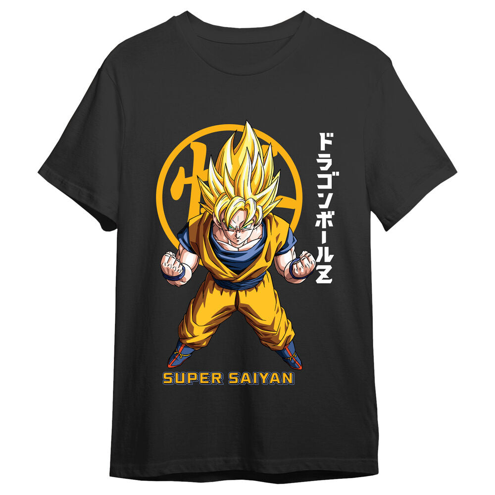 Camiseta Goku Super Saiyan Kanji Dragon Ball Z adulto - imagen 2
