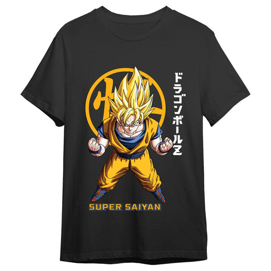 Camiseta Goku Super Saiyan Kanji Dragon Ball Z adulto - imagen 2