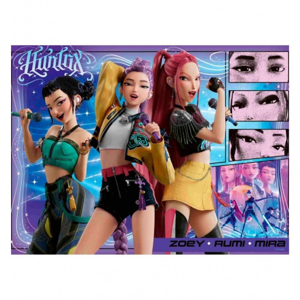 Puzzle KPop Demon Hunters XXL 100pzs