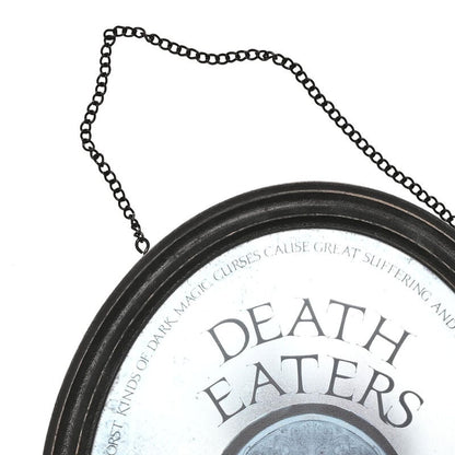 Placa Espejo Mortifago Dark Arts Harry Potter