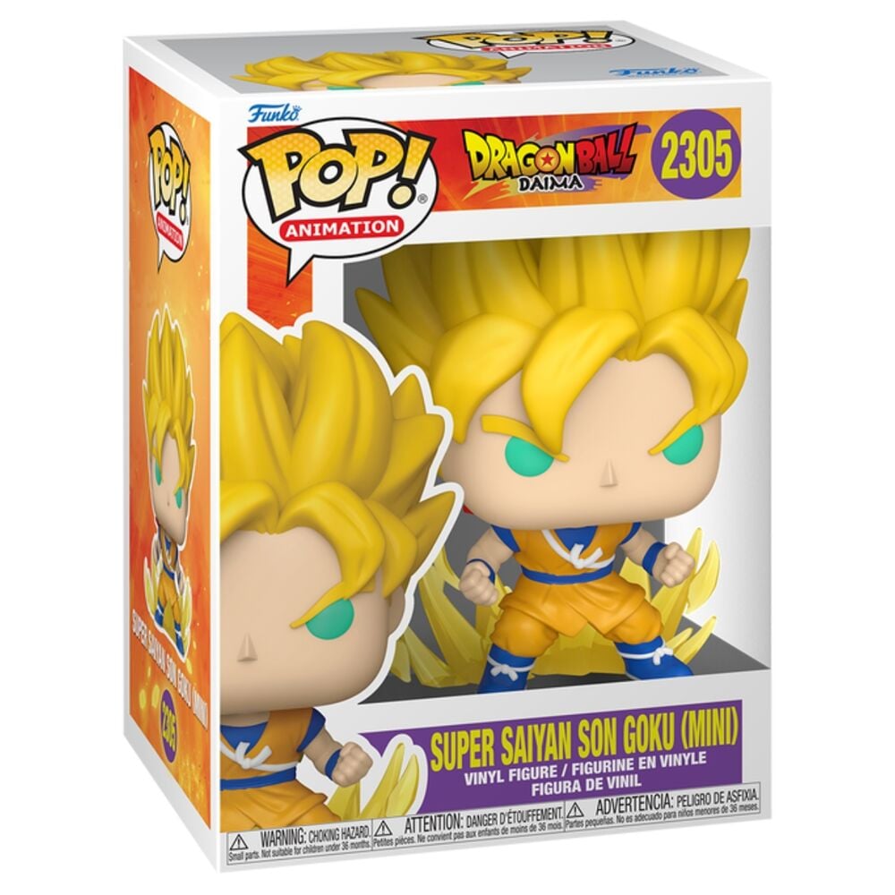 Figura POP Dragon Ball Daima Super Saiyan Son Goku Mini 5 + 1 Chase - imagen 5