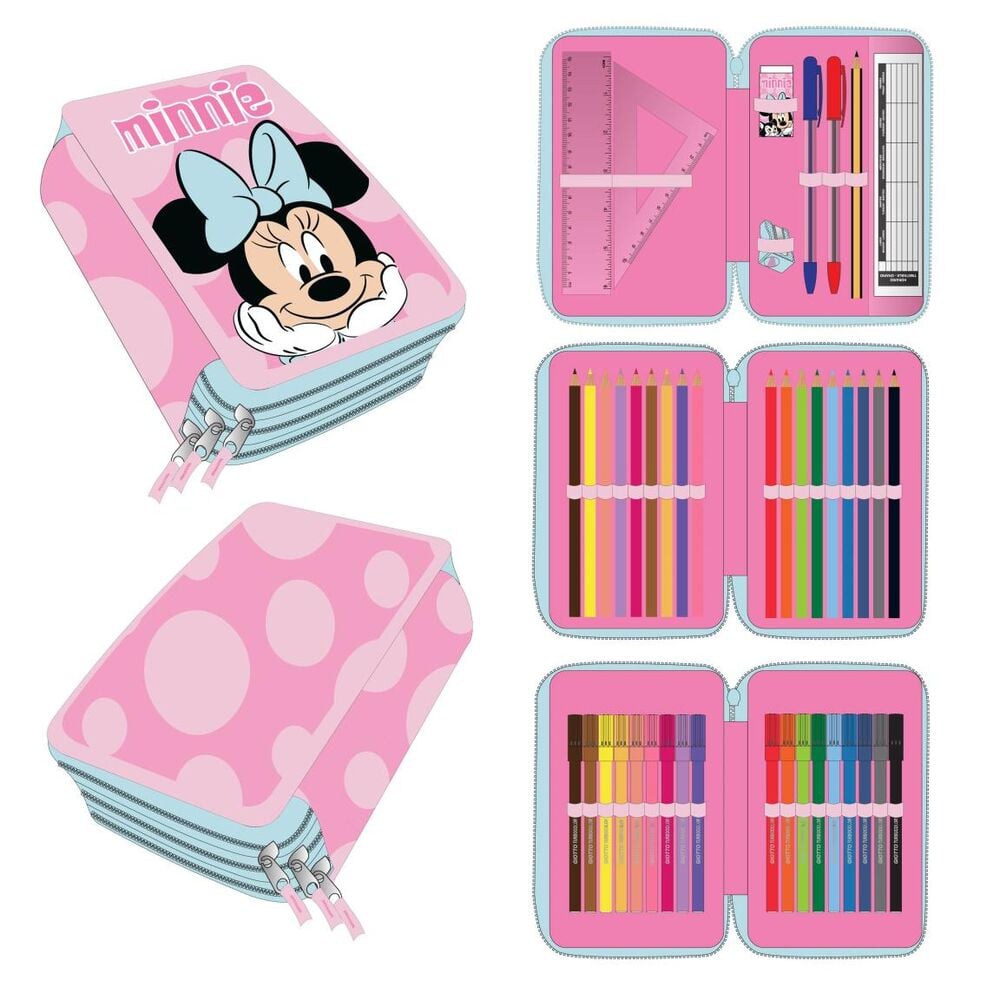 Plumier Minnie Disney triple
