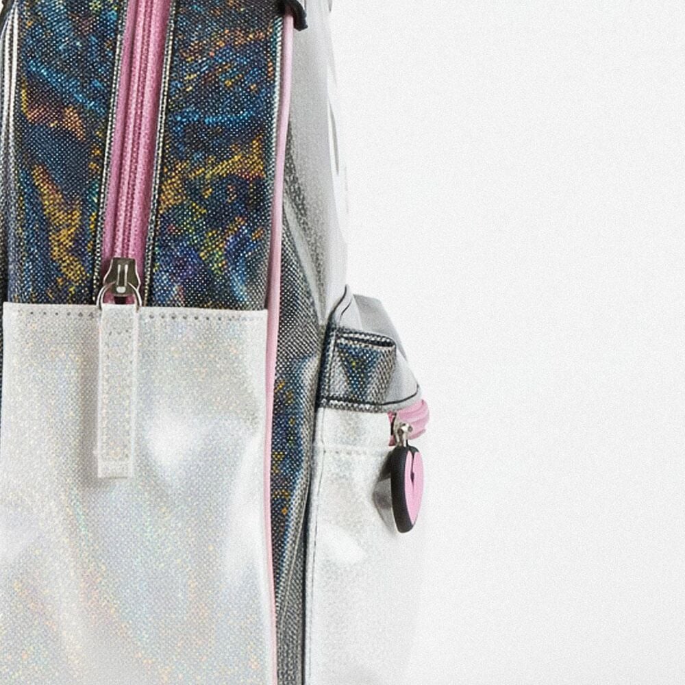 Mochila Kuromi Hello Kitty 30cm - imagen 3