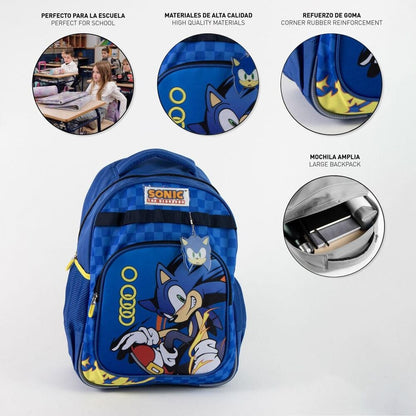 Mochila Sonic the Hedgehog 42cm adaptable - imagen 3