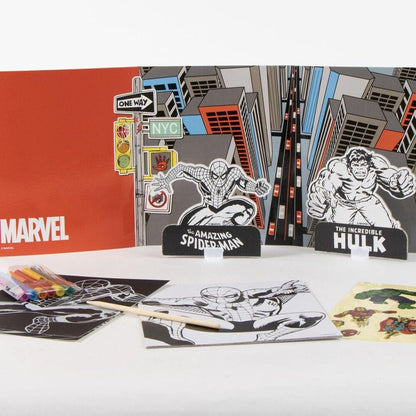 Mochila set coloreable Spiderman Marvel - imagen 3