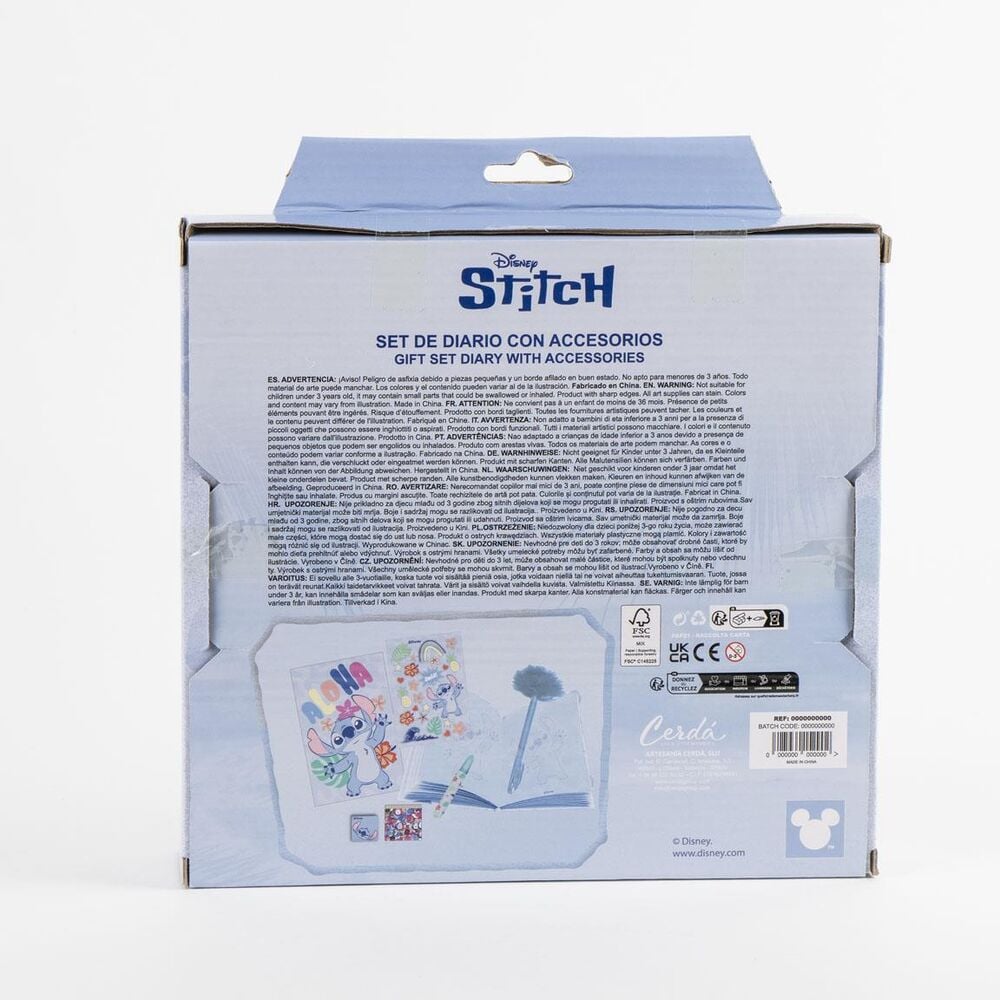 Blister Diario Stitch Disney - imagen 4