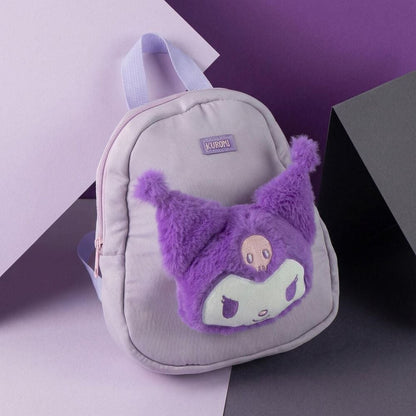 Mochila Kuromi Hello Kitty 20cm - imagen 4