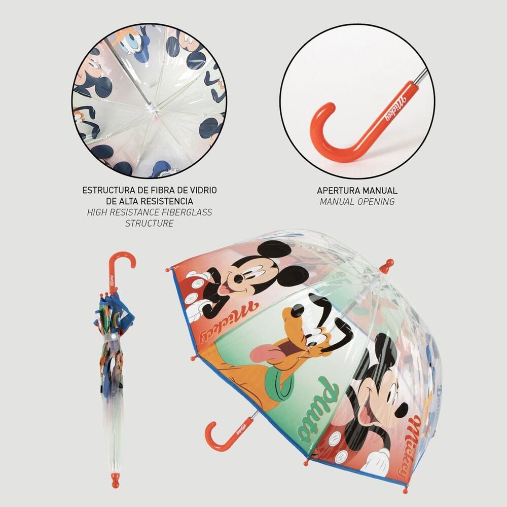 Paraguas manual POE Mickey and Friends Disney - imagen 5