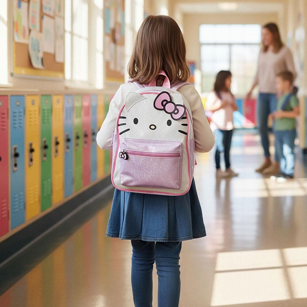 Mochila Hello Kitty 30cm - imagen 6