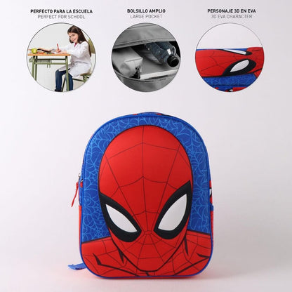 Mochila 3D Spiderman Marvel 30cm - imagen 6