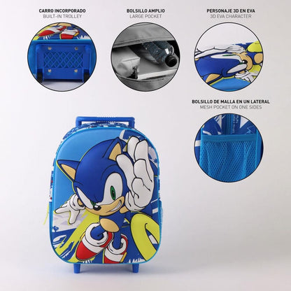 Trolley 3D Sonic the Hedgehog 30cm - imagen 6