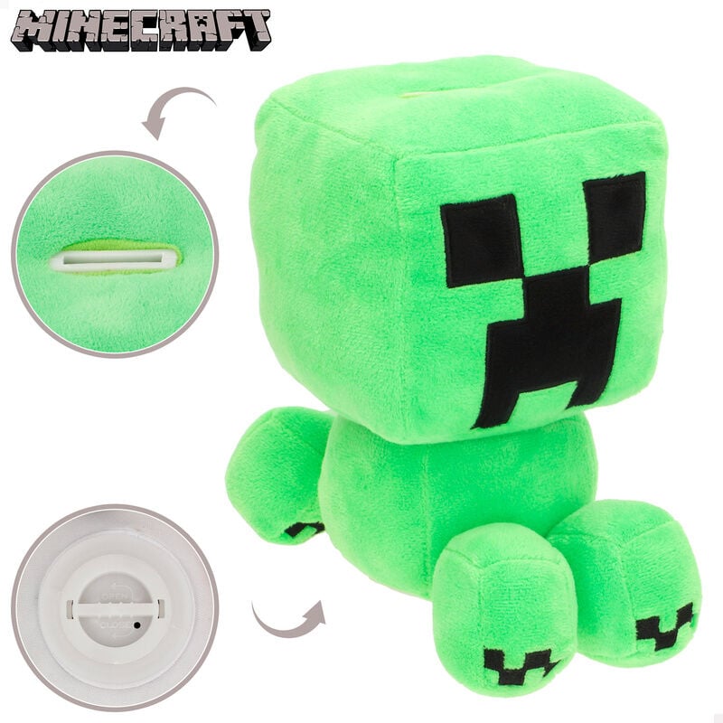 Hucha peluche Minecraft 20cm - imagen 4