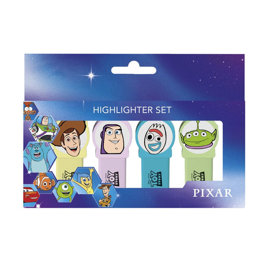 Set 4 subrayadores topper Toy Story Disney Pixar - imagen 2