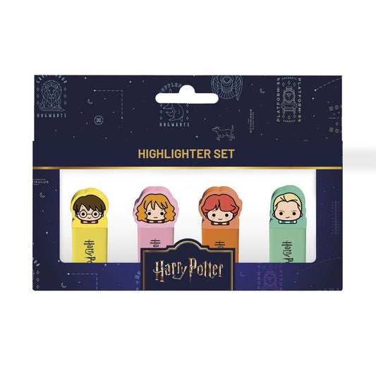 Set 4 subrayadores topper Harry Potter - imagen 2
