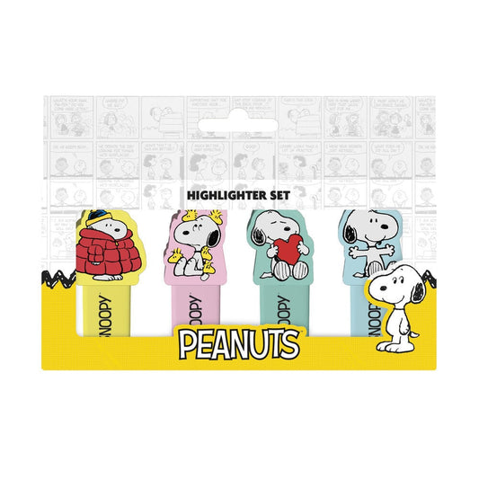 Set 4 subrayadores topper Snoopy - imagen 2