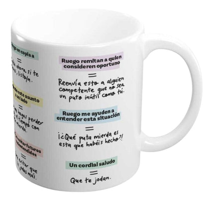Taza Como Escribir Email Pedrita Parker - imagen 2
