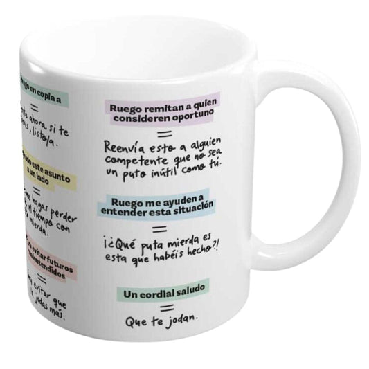 Taza Como Escribir Email Pedrita Parker - imagen 2