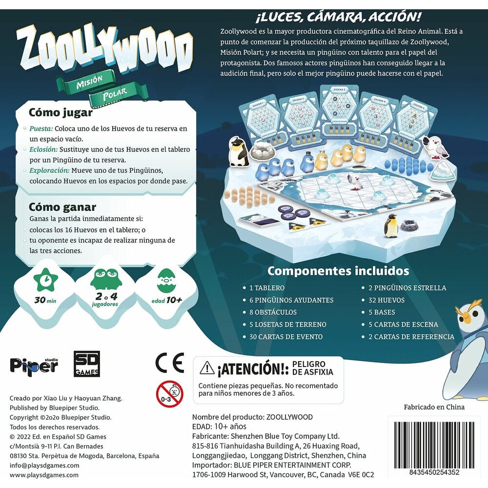 Juego mesa Zolywood español - imagen 2
