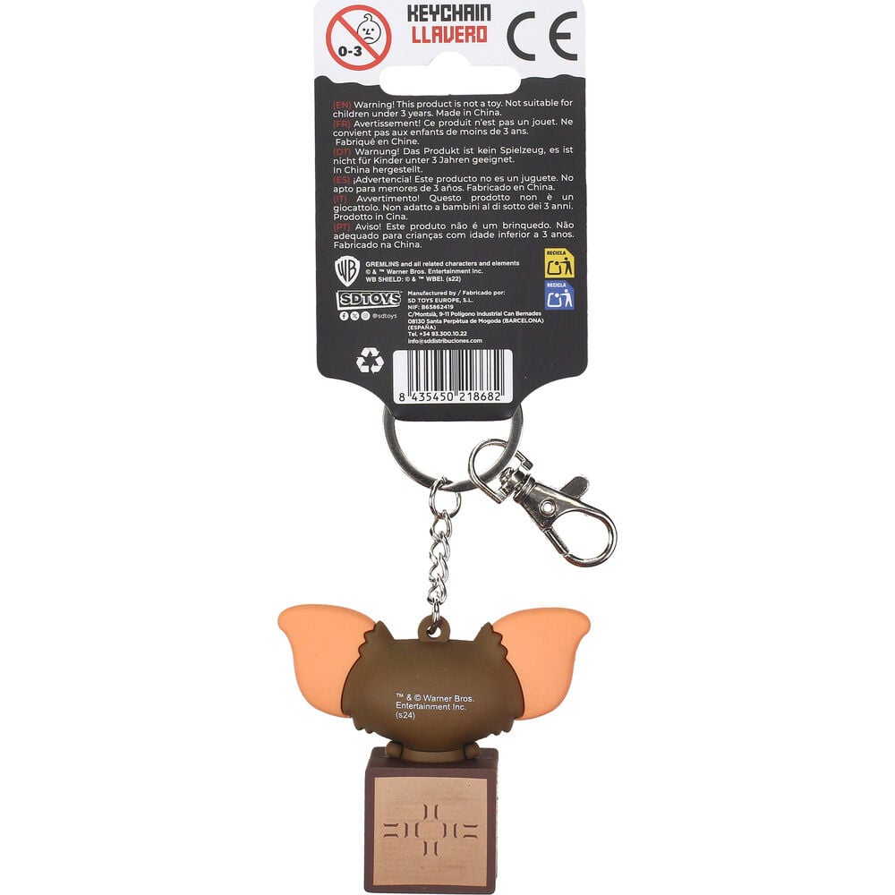 Llavero Pokis Gizmo Gremlins - imagen 3