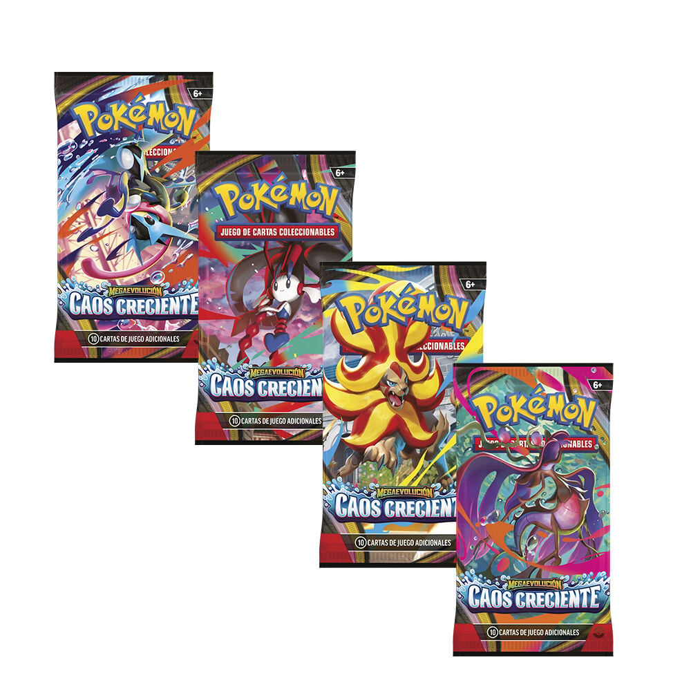 Sobre cartas Caos Creciente Megaevolucion Pokemon español - imagen 5