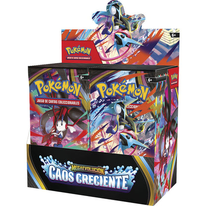 Sobre cartas Caos Creciente Megaevolucion Pokemon español - imagen 4