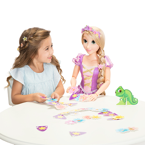 Muñeca Rapunzel Enredados Disney 80cm