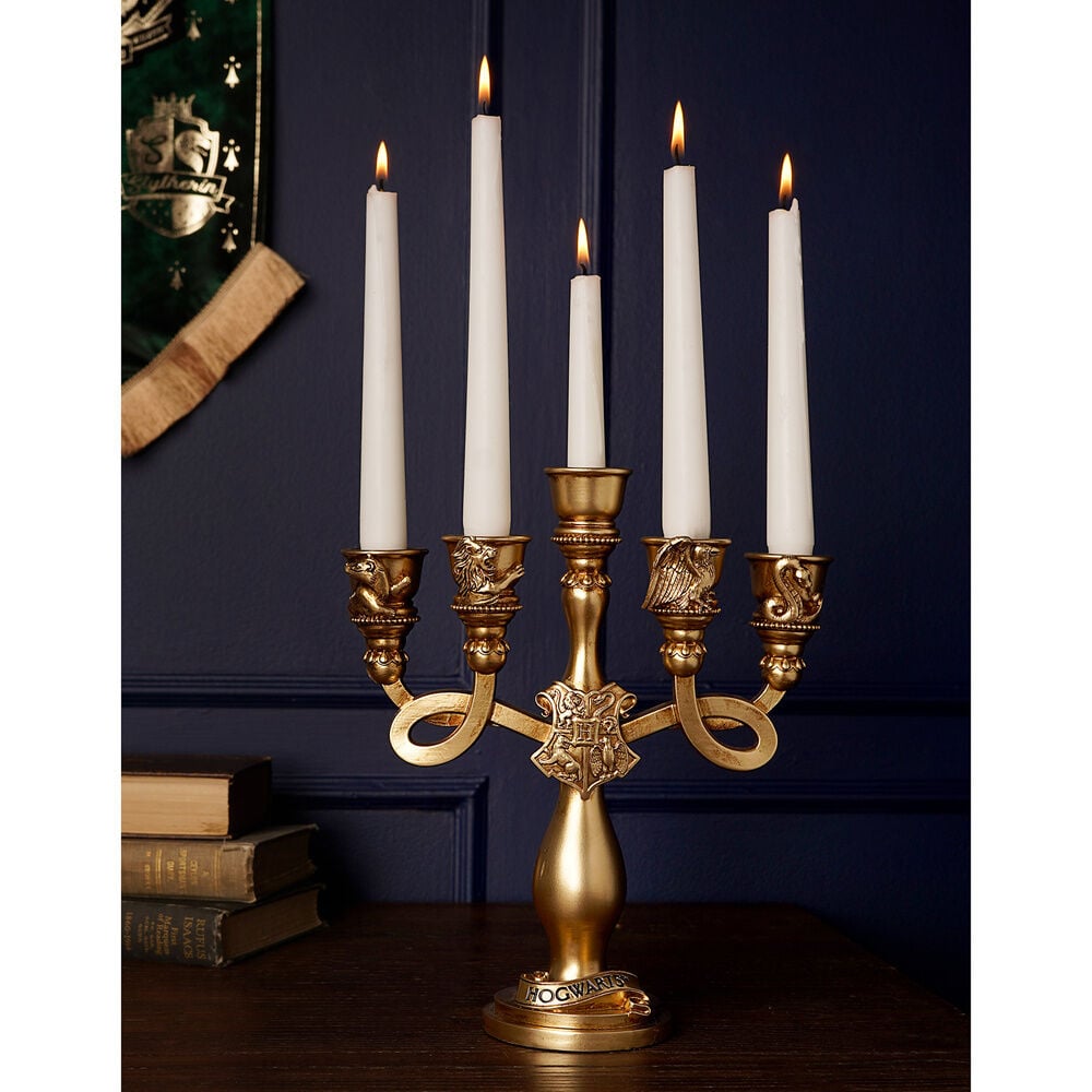 Candelabro 3D Casas Harry Potter