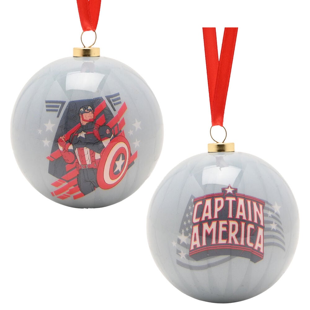 Set 6 bolas Navidad Vengadores Avengers Marvel - imagen 5
