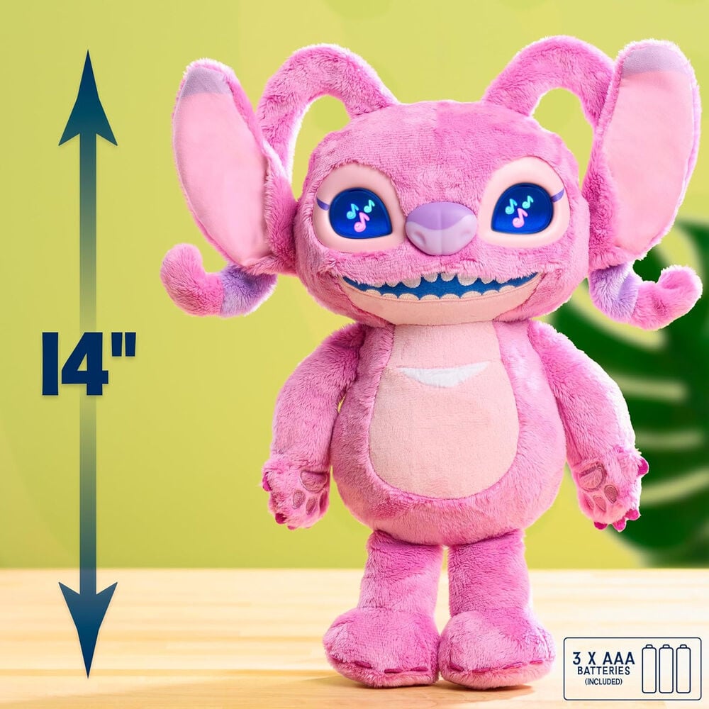 Peluche interactivo Angel Stitch Disney - imagen 5
