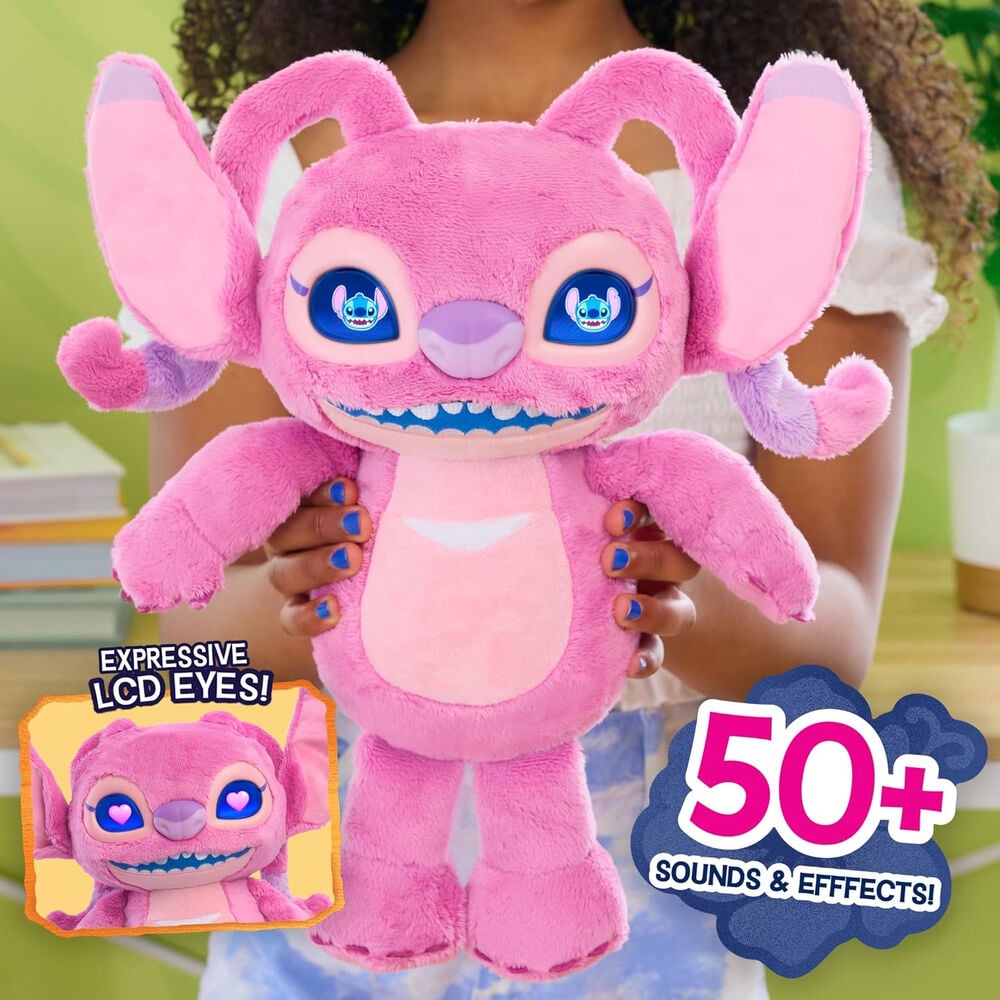 Peluche interactivo Angel Stitch Disney - imagen 8