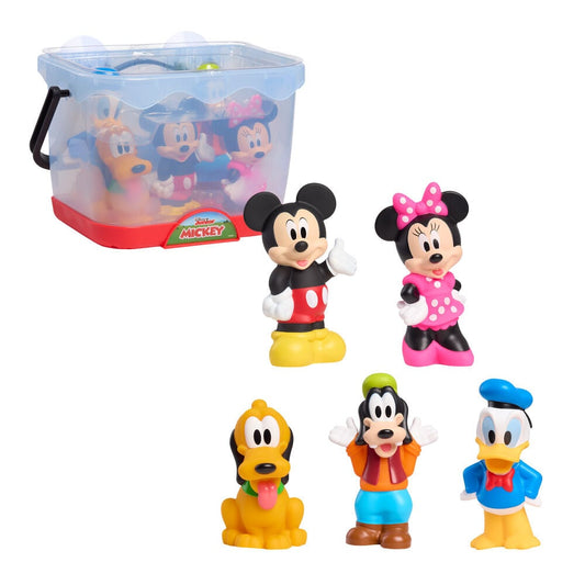 Set 5 figuras baño Mickey and Friends Disney - imagen 2
