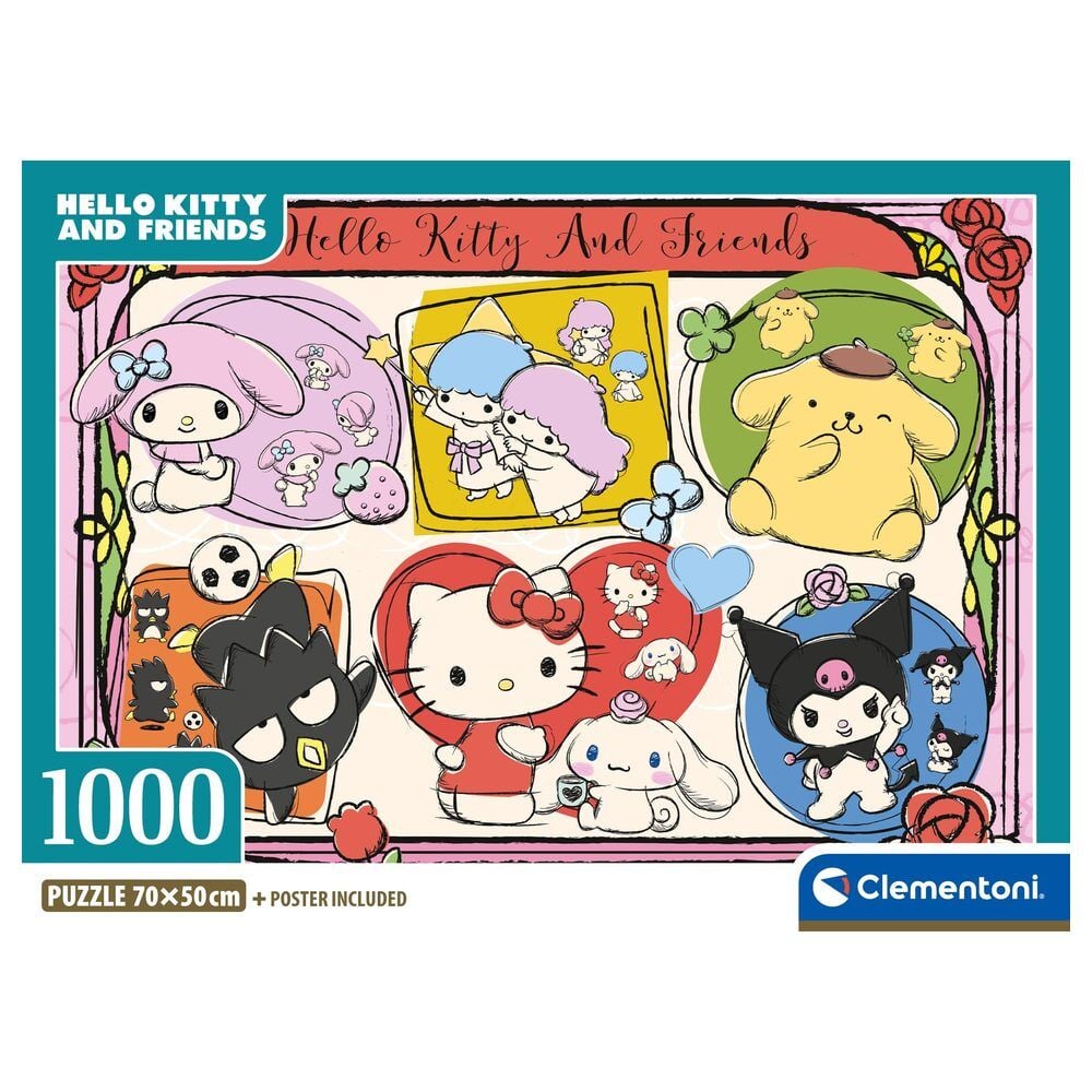Puzzle Hello Kitty 2 1000pzs - imagen 2