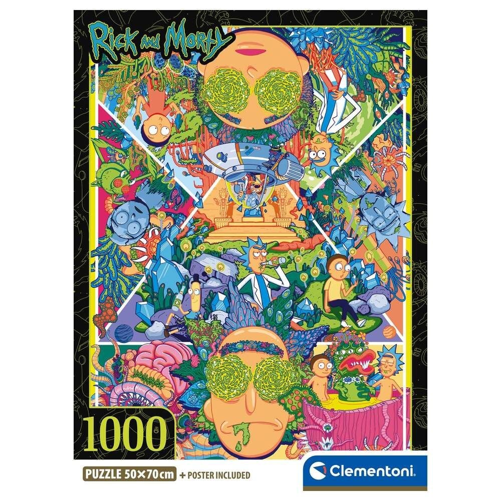 Puzzle Rick and Morty 2 1000pzs - imagen 2