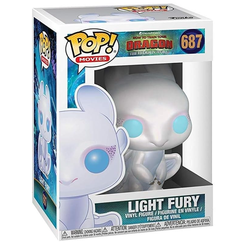 Figura POP How to Train your Dragon 3 Light Fury - imagen 3
