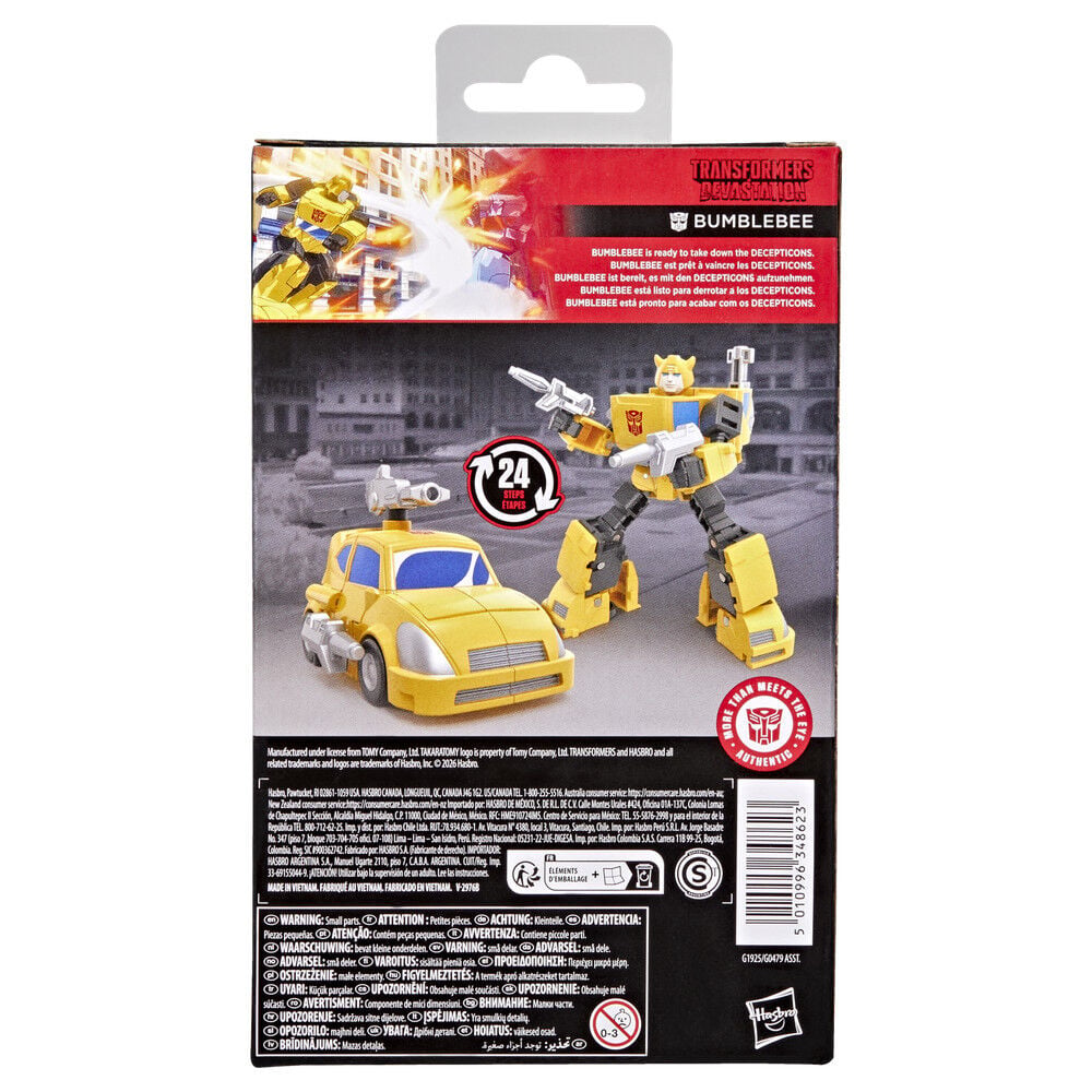 Figura Bumblebee Deluxe Class Transformers Devastation - Transformers Studio - imagen 13