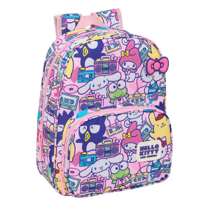Mochila Hello Kitty & Friends 34cm adaptable