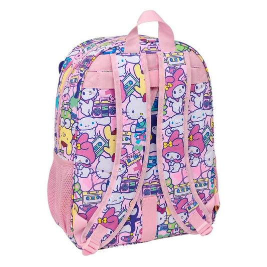 Mochila Hello Kitty & Friends 42cm adaptable - imagen 2