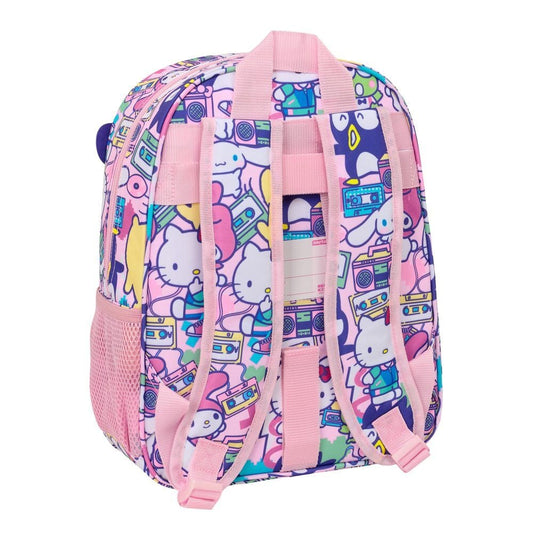 Mochila Hello Kitty & Friends 34cm adaptable - imagen 2
