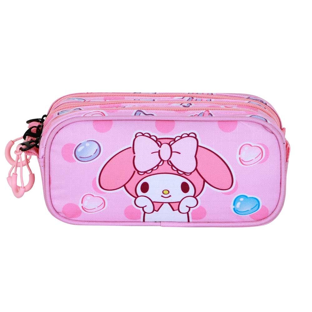 Portatodo My Melody Hello Kitty triple - imagen 3