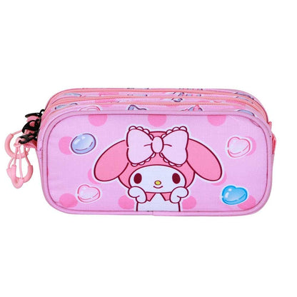 Portatodo My Melody Hello Kitty triple - imagen 3